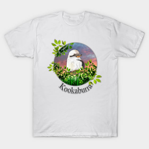 Kookaburra T-Shirt by KC Morcom aka KCM Gems n Bling aka KCM Inspirations